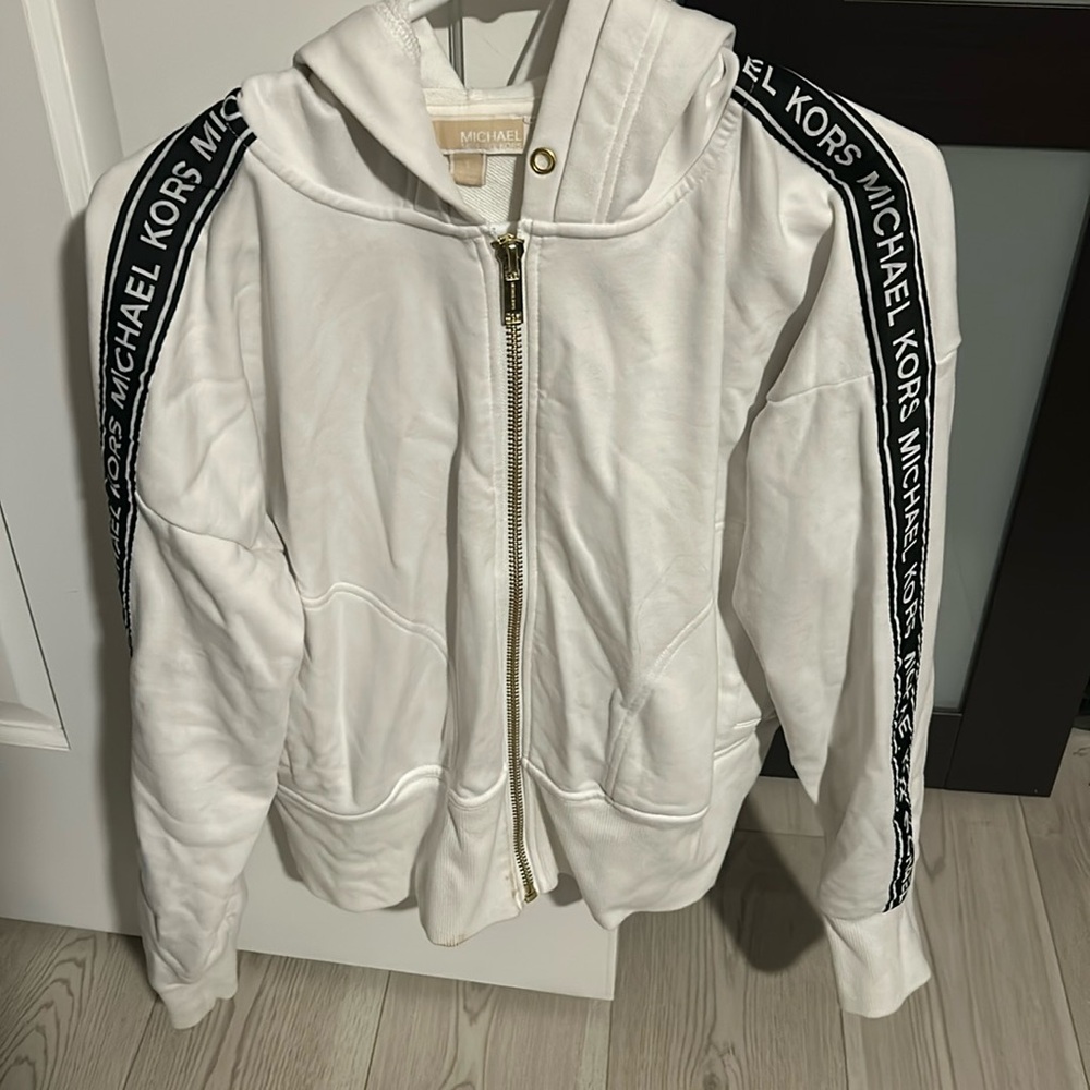Michael Kors zip up hoodie